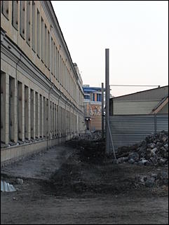 3 апрель 2012 г., Барнаул   Демонтаж "ОКТЯБРЬСКОГО РАЙОНА" Барнаула