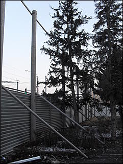 3 апрель 2012 г., Барнаул   Демонтаж "ОКТЯБРЬСКОГО РАЙОНА" Барнаула