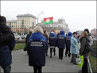 10 ноября 2010 г., Барнаул   пикет бюджетников в Барнауле
