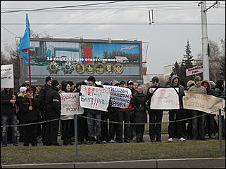 10 ноября 2010 г., Барнаул   пикет бюджетников в Барнауле
