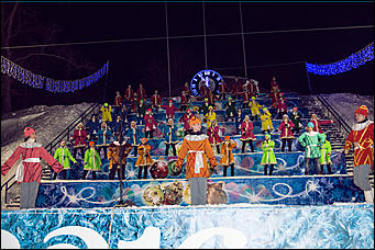 30 декабря 2015 г   Как проходило открытие главной Елки Барнаула