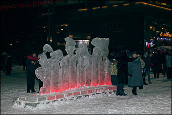 30 декабря 2015 г   Как проходило открытие главной Елки Барнаула