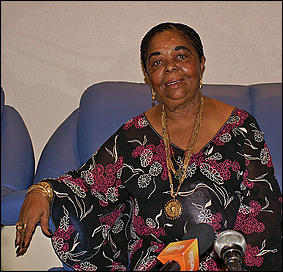 5 октября 2006 г., Барнаул   Пресс-конференция и концерт Цезарии Эворы