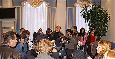 5 октября 2006 г., Барнаул   Пресс-конференция и концерт Цезарии Эворы