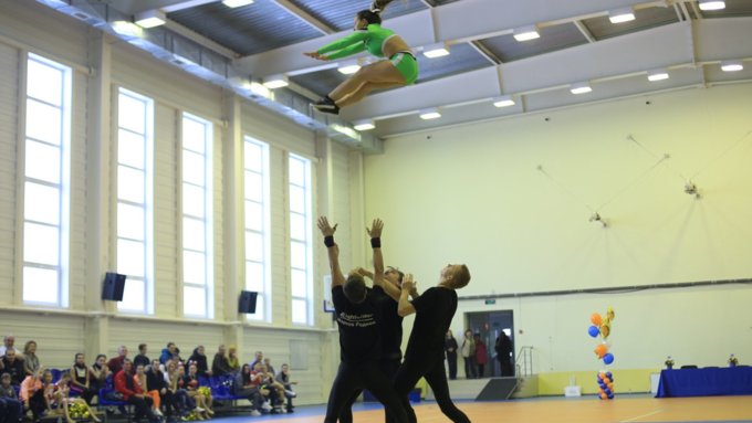 9 декабря 2018 г., Барнаул. Екатерина Смолихина   Улетная поддержка: чемпионат по чирлидингу прошел в Барнауле