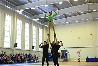 9 декабря 2018 г., Барнаул. Екатерина Смолихина   Улетная поддержка: чемпионат по чирлидингу прошел в Барнауле