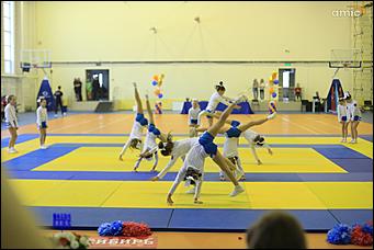 9 декабря 2018 г., Барнаул. Екатерина Смолихина   Улетная поддержка: чемпионат по чирлидингу прошел в Барнауле