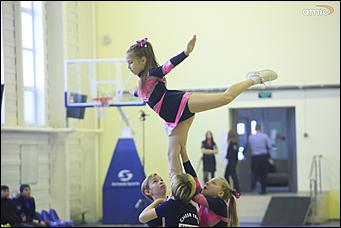9 декабря 2018 г., Барнаул. Екатерина Смолихина   Улетная поддержка: чемпионат по чирлидингу прошел в Барнауле