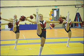 9 декабря 2018 г., Барнаул. Екатерина Смолихина   Улетная поддержка: чемпионат по чирлидингу прошел в Барнауле