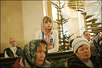 7 января 2018 г., Барнаул. Екатерина Смолихина   Как православные барнаульцы встретили Рождество