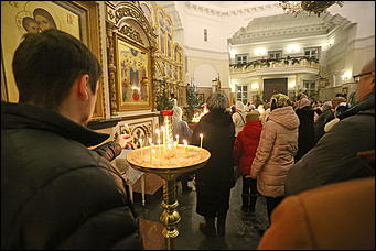7 января 2018 г., Барнаул. Екатерина Смолихина   Как православные барнаульцы встретили Рождество