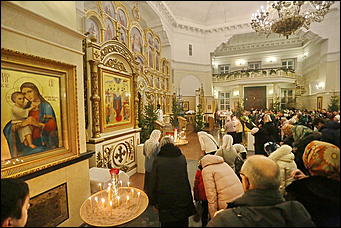 7 января 2018 г., Барнаул. Екатерина Смолихина   Как православные барнаульцы встретили Рождество