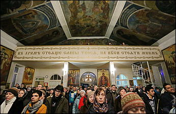 7 января 2018 г., Барнаул. Екатерина Смолихина   Как православные барнаульцы встретили Рождество