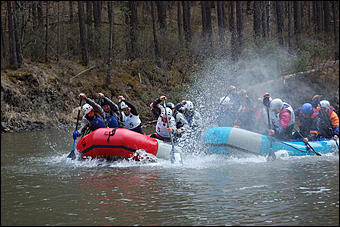 23 мая 2008 г.   Рафтинг на Алтае-2008
