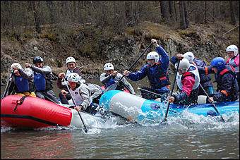 23 мая 2008 г.   Рафтинг на Алтае-2008