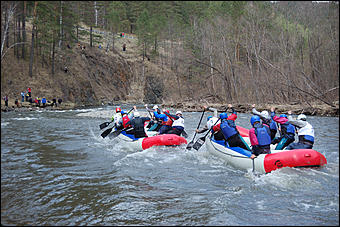 23 мая 2008 г.   Рафтинг на Алтае-2008