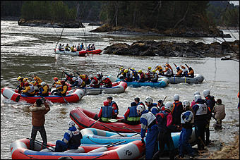 23 мая 2008 г.   Рафтинг на Алтае-2008