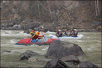23 мая 2008 г.   Рафтинг на Алтае-2008