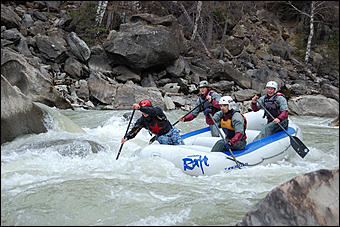 23 мая 2008 г.   Рафтинг на Алтае-2008