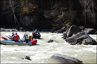 23 мая 2008 г.   Рафтинг на Алтае-2008