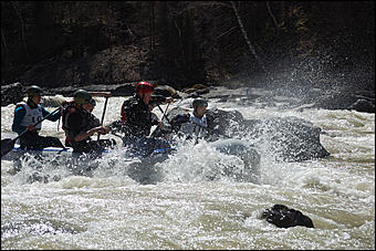 23 мая 2008 г.   Рафтинг на Алтае-2008