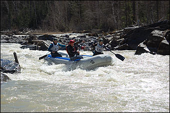 23 мая 2008 г.   Рафтинг на Алтае-2008