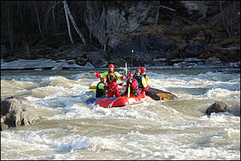 23 мая 2008 г.   Рафтинг на Алтае-2008