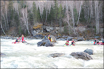 23 мая 2008 г.   Рафтинг на Алтае-2008