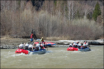 23 мая 2008 г.   Рафтинг на Алтае-2008