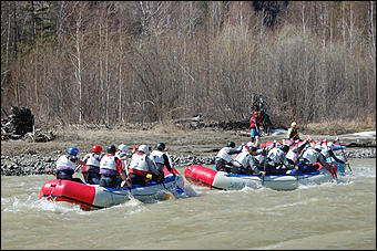 23 мая 2008 г.   Рафтинг на Алтае-2008