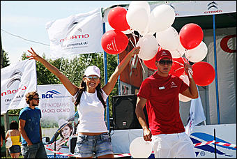 23 июля 2011 г., Барнаул   Тест-драйв автомобилей CITROЁN, открытый чемпионат Алтайского края по вейк-борду и водным лыжам от официального дилера CITROЁN в Алтайском крае - Автоцентра АНТ