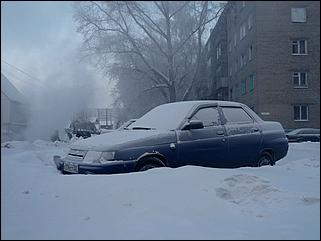    - 30˚С: "замороженный" Барнаул