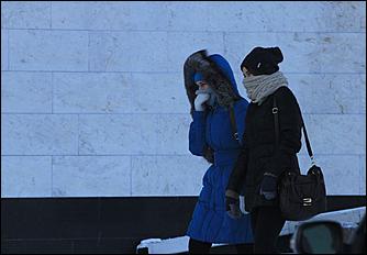    - 30˚С: "замороженный" Барнаул