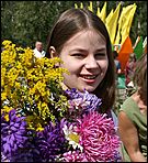 23 августа 2009 г., Барнаул   Праздник цветов и парад невест в Барнауле