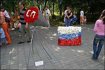 23 августа 2009 г., Барнаул   Праздник цветов и парад невест в Барнауле