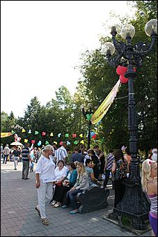 23 августа 2009 г., Барнаул   Праздник цветов и парад невест в Барнауле