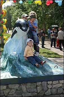 23 августа 2009 г., Барнаул   Праздник цветов и парад невест в Барнауле