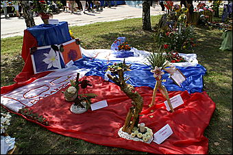 23 августа 2009 г., Барнаул   Праздник цветов и парад невест в Барнауле