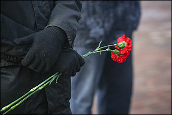 30 октября 2017 г., Барнаул. Екатерина Смолихина   Барнаульцы почтили память жертв политических репрессий