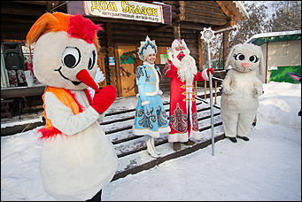 18 ноябрь 2016 г., Барнаул   Как алтайский Дед Мороз отпраздновал день рождения. Фоторепортаж