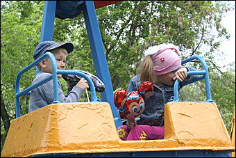 1 июня 2010 г., Барнаул   Празднование Дня защиты детей в Барнауле