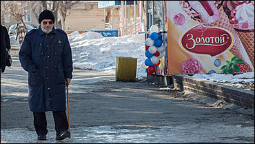 4 февраль 2016 г., Барнаул © Амител Вячеслав Мельников   Мужчины Барнаула, которые попали в объектив фотографа ИА "Амител"