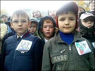 17 сентября 2009 г., Барнаул   Закладка "Аллеи будущего" в Барнауле