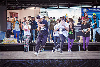 4 сентябрь 2013 г., Барнаул   DANCE Dень от DFM на площади Советов в Барнауле
