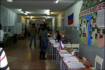 2 декабря 2007 г., Барнаул   Выборы депутатов Госдумы-2007 (утро)