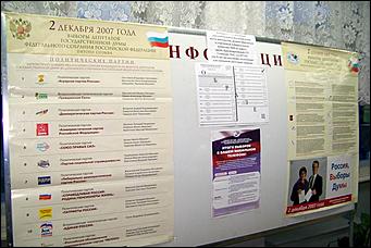 2 декабря 2007 г., Барнаул   Выборы депутатов Госдумы-2007 (утро)