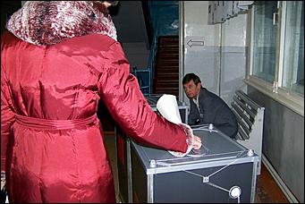 2 декабря 2007 г., Барнаул   Выборы депутатов Госдумы-2007 (утро)