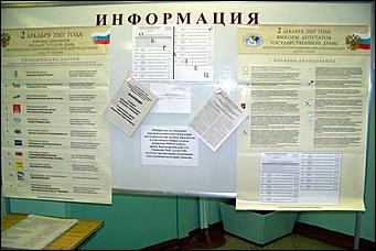 2 декабря 2007 г., Барнаул   Выборы депутатов Госдумы-2007 (утро)