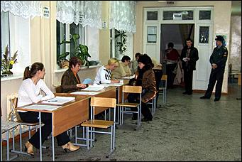 2 декабря 2007 г., Барнаул   Выборы депутатов Госдумы-2007 (вечер)
