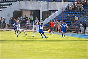 1 июля 2009 г., Барнаул   Матч 1/32 финала Кубка России по футболу 2009/10 «Динамо» – «Сибирь» – 0:2. Фото Андрея Денисюка